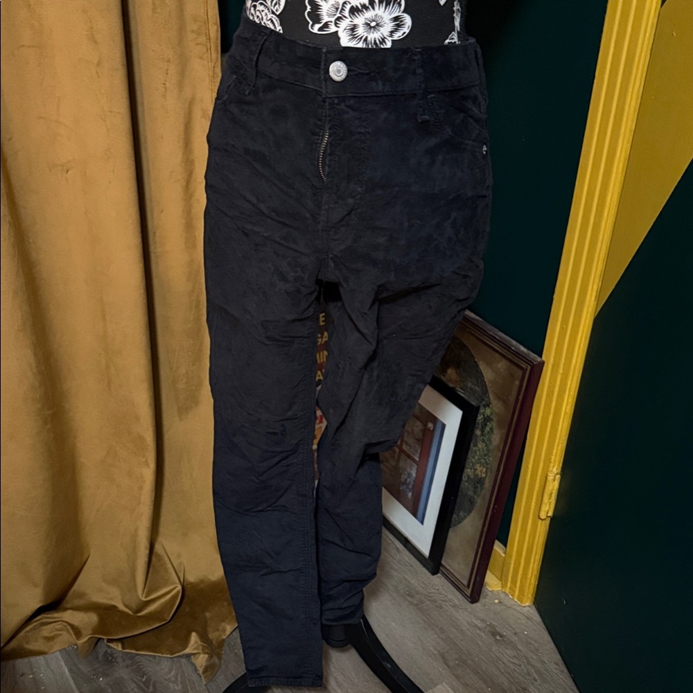 Old Navy Black Rockstar Super Skinny Jeans
